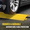 Pyle Cable Ramp, 1.60 in H, 38.60 in L, 11 in W, Polyethylene, Yellow PCBLCO22 - alternate 6
